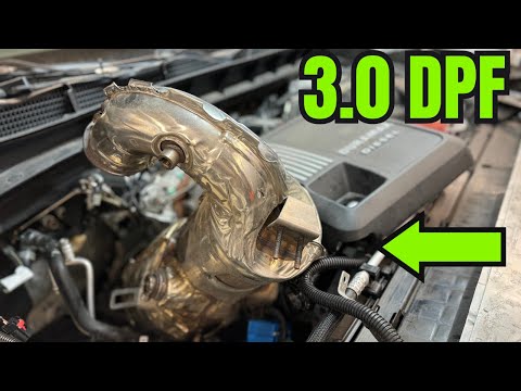 DPF Removal + Replace 3.0 Duramax Diesel new SCRF / NOX Filter