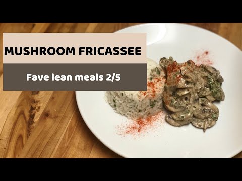 How to cook mushroom fricassee