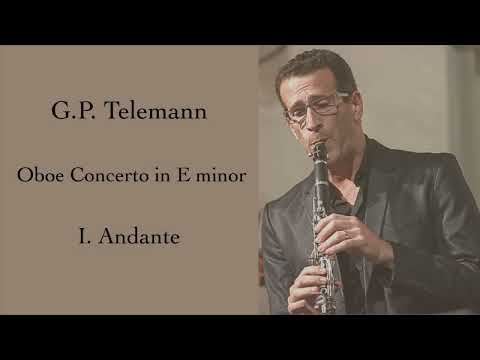 Gilad Harel - Telemann, Oboe Concerto in E minor, I. Andante