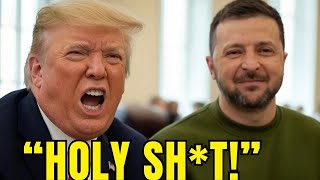 Zelensky TRICKS TRUMP with BRILLIANT MOVE during DISASTER MEETING!