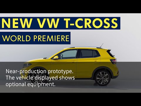 New Volkswagen T-Cross: World Premiere