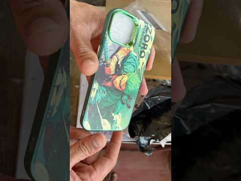 iPhone 15 case cover | Anime Design iPhone Cases #anime #zoro #shorts #iphone15 #iphonecase #amazon