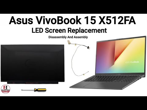 How To Replace LCD ASUS VivoBook 15 X512FA / Disassembly And Assembly