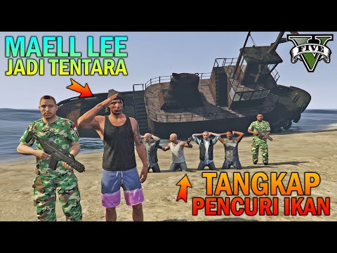 PREMAN TERKUAT JADI TENTARA!! PERANG KAPAL - GTA 5 YOUTUBER KOCAK PARODY