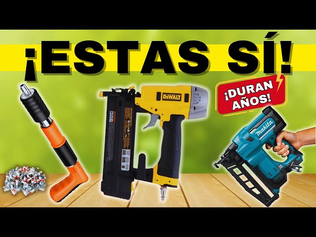 Vídeo relacionado con Pistolas de clavos de cadena diseñadas para operaciones fluidas en múltiples proyectos artesanales y profesionales