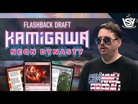 Getting Aggressive in a Neon Dynasty Flashback Draft | LSV | MTG Arena