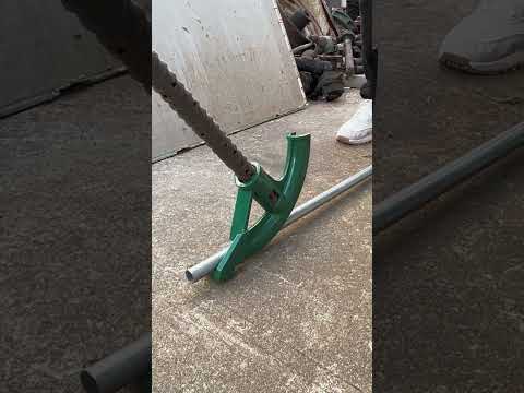 The manual pipe bender is so convenient #good tools to share #convenient and practical