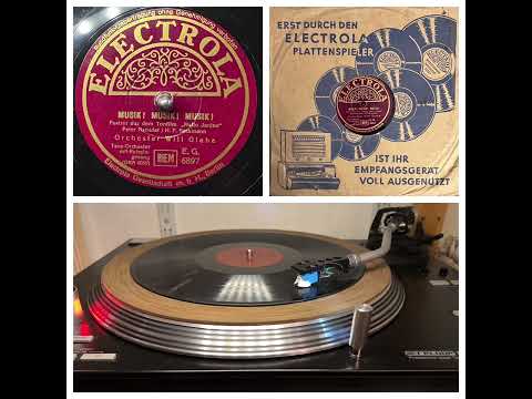 Orchester Will Glahe: Musik! Musik! Musik! 1939 (Electrola E.G. 6897) v. Schuricke Terzett