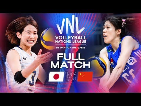 Japan 🇯🇵 Vs. China 🇨🇳 - 2024 VNL | Full Match | Week 2