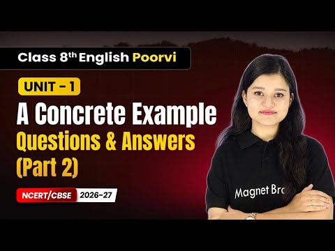Class 8th English Poorvi Book Book Overview For Session 2026 27 CBSE NCERT