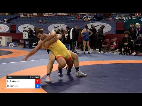 97 Kg Consolation Chad Porter Unattached Vs Orry Elor New York Athletic Club