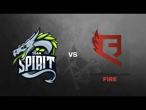 Team Spirit vs. Quantum Bellator Fire - PGL Major 2017 CIS Minor - Cobblestone