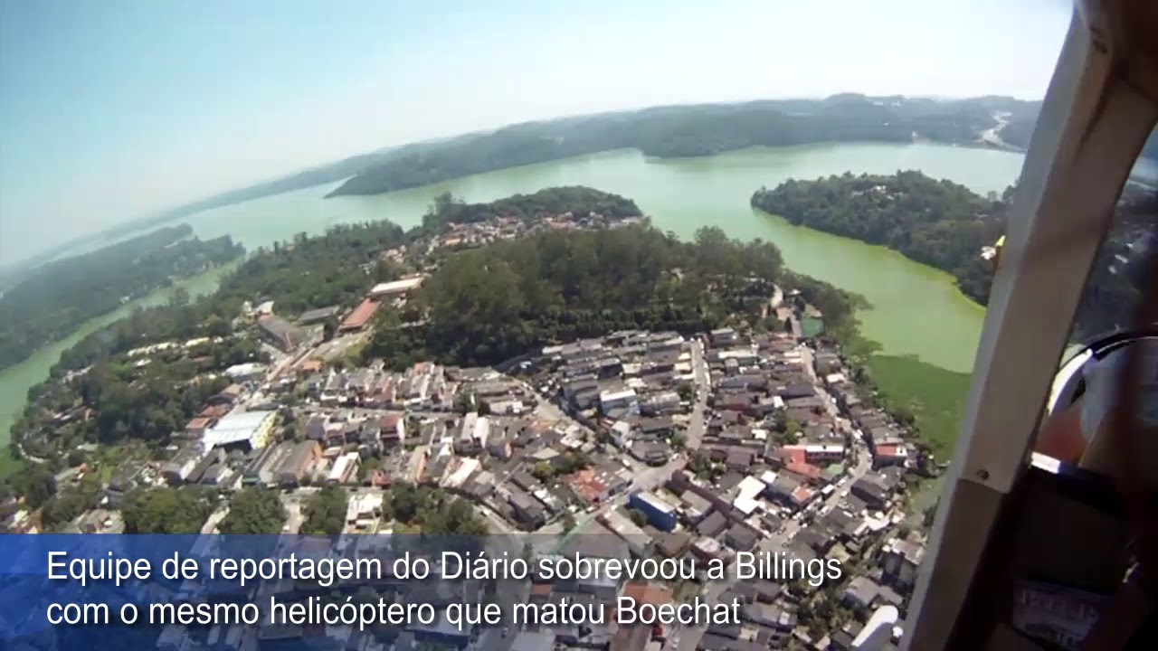 Diário usou o mesmo helicóptero do acidente do Boechat