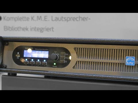 die neue KME NA480 Endstufe - Prolight & Sound 2019