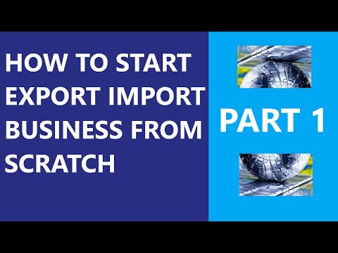 comment demarrer import export