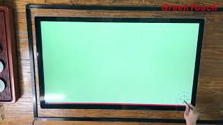 How to calibrate infrared touch frames of different sizes.