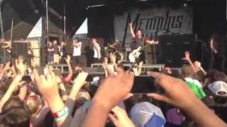 Memphis May Fire- Legacy ft. Kellin Quinn (Warped Tour Atla