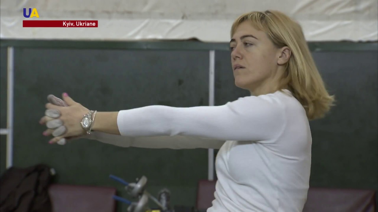 Ukraine's Wheelchair Fencing Team Trains for World Championship