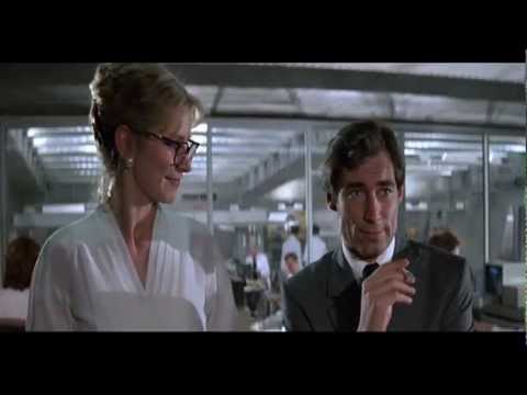 The Living Daylights - Moneypenny "She's just your type" + Q