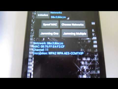 Wifi Jammer / Deauth App like Watch Dogs