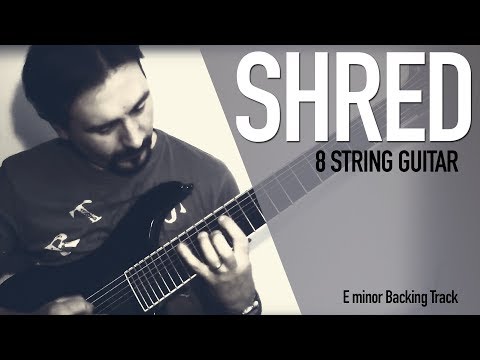 Shred Guitar on 8 string