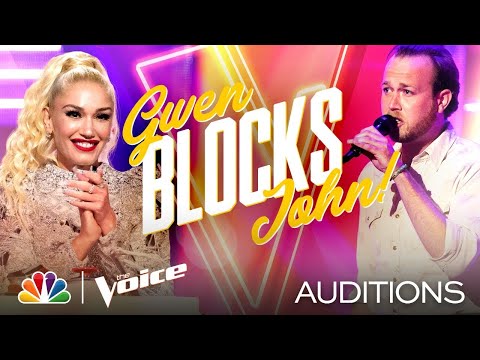 Ryan Berg Jams to John Mayer's "Waiting on the World to Change" - The Voice Blind Auditions 2020