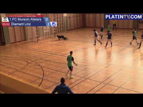 21.01.17 Wr. Neustadt 1. FC Murexin Allstars - FC Diamant Linz - 1:2  (1. Halbzeit / 05:06) am 21.01