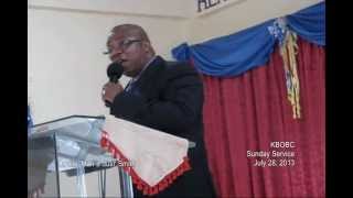 preview picture of video 'KBOBC: Sunday Worship Service part 4 -  Bishop Orville Manadus Smith - July 28th 2013'