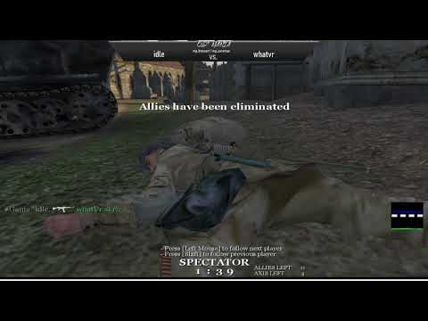 CoD1Mania Cup #2 - Weekend cup - whatVr vs #idle mp_dawnville