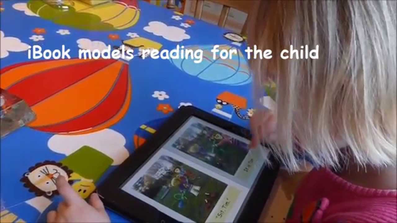 Learning to read with Dandelion Launchers interactive iBook