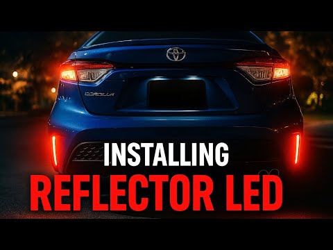 How to Install a Led Reflector in a Toyota Corolla 2020, 2022