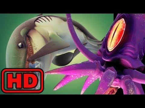Hungry Shark World - Megamouth Shark VS Colossal Squid !!! Game TV