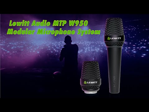 Lewitt Audio MTP W950 Modular Onstage Vocal Mic System