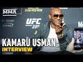 Kamaru Usman Has No Problem Fighting Gilbert Burns Because There are No Friends in the Octagon