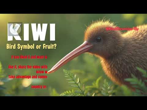 Kiwi, Bird Symbol Or Fruit?