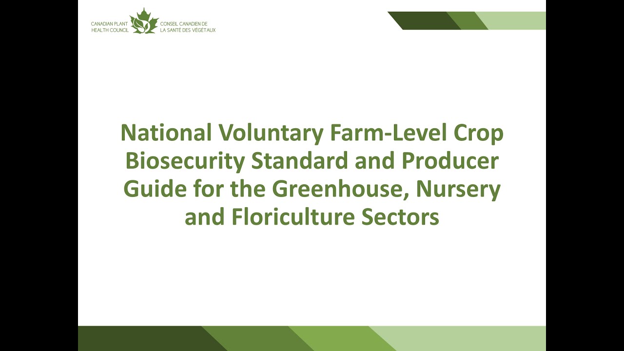 Biosecurity for Greenhouse, Nursery & Floriculture | CPHC 2025 Video Podcast Series