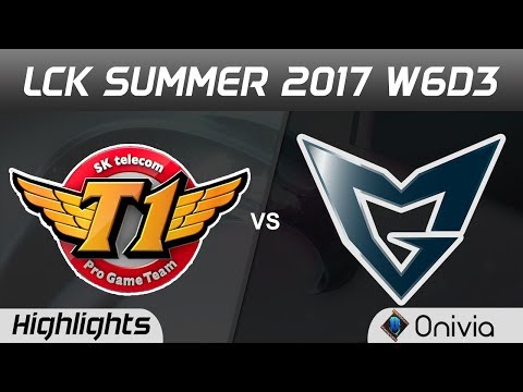 SKT vs SSG Highlights Game 2 LCK SUMMER 2017 SK Telecom T1 vs Samsung by Onivia