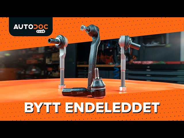 Se en videoguide om hvordan du skift HONDA INTEGRA Stufenheck (DB6, DB7, DB8, DB9) Styrekule