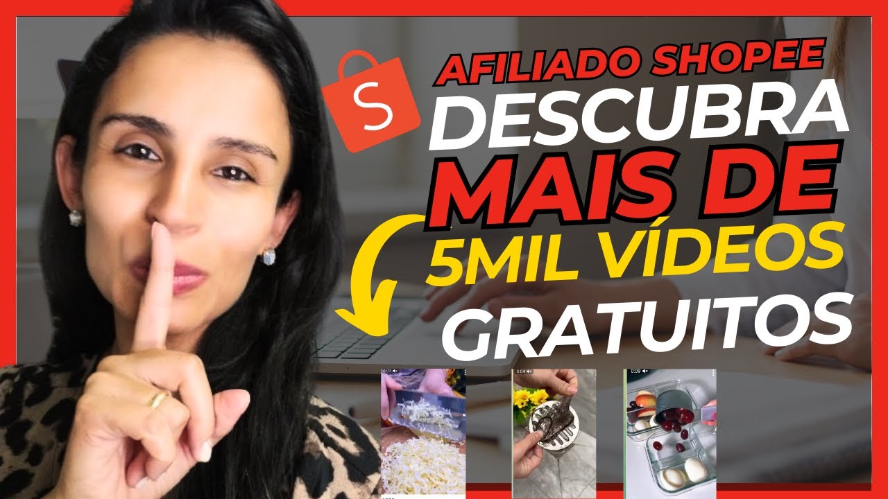 AFILIADO SHOPEE DESCUBRA -COMO BAIXAR  VÍDEOS DE PRODUTOS DA SHOPEE PARA FAZER MUITAS VENDAS - NOVO