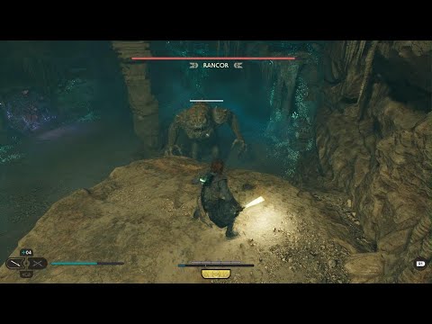 HOW TO CHEESE RANCOR!! STAR WARS JEDI SURVIVOR
