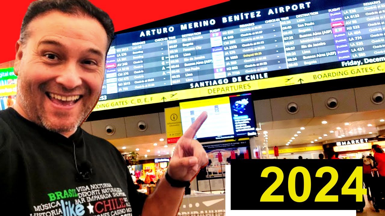 SANTIAGO CHILE AIRPORT ✅DEFINITIVE GUIDE 2024 ✅