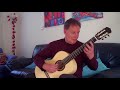 Paul Gregory plays "Estrellita" by Ponce on a Requena classical guitar