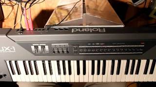 Video thumbnail for Roland JX-1 video demo - part 1 of 4 by SynthMania