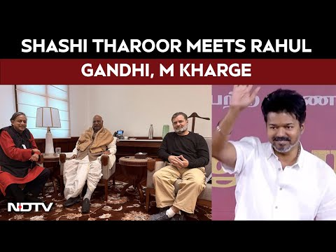 Shashi Tharoor Meets Rahul Gandhi, M Kharge | TVK Chief Vijay's Father's Big Remark | Southern View
