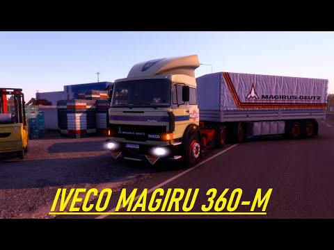 Iveco Magirus 360M Tır Yaması (1.46)  ETS2 LOGİTECH G29 / EURO TRUCK SIMULATOR#2