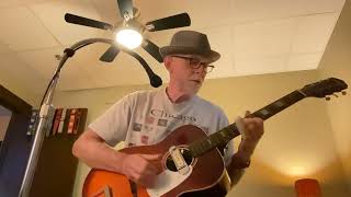 Blues Interpretations: DEVIL SENT THE RAIN by Charley Patton - Old Guitar, Pickup, Tele Mic, 2 Amps