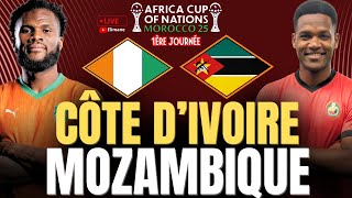 Download lagu 🔴🇨🇮🇲🇿 CÔTE D’IVOIRE - MOZAMBIQUE LIVE – ENTRÉE EN LICE DES CHAMPIONS EN TITRE | CAN 2025 mp3