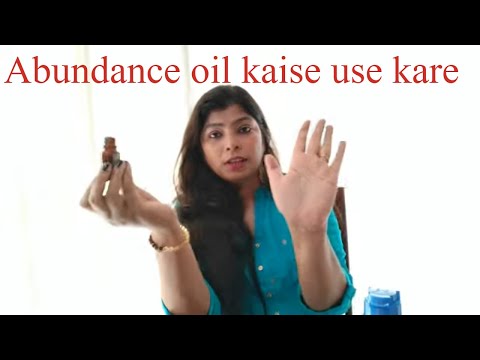 How to use Abundance oil and hair oil || How to Apply abundance oil for Manifesting Wealth
