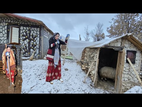 Das Leben geht weiter in den eisigen Bergen ❄️ Die Geschichte einer Nomadenmutter