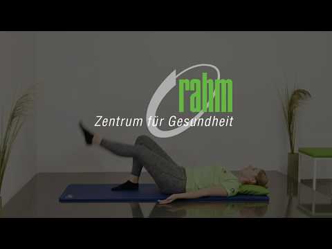 rahm Trainingsvideo bei Gonarthrose – Übung 1: Fahrradfahren
